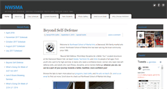 Desktop Screenshot of nwschoolofmartialarts.com